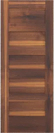 Flat  Panel  Monticello  Walnut  Doors